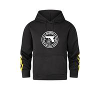 FirstCic Sweat à Capuche en Molleton mélangé Coton pour Homme Gl.o_CK Print Sweat-Shirt Confortable à Manches Longues pour Un Look décontracté (Noir,M)