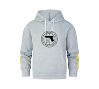 FirstCic Sweat à Capuche en Molleton mélangé Coton pour Homme Gl.o_CK Print Sweat-Shirt Confortable à Manches Longues pour Un Look décontracté (Gris,TG)