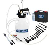 FIRSTINFO A1135NEU | Distributeur pneumatique d'huile de Transmission ATF 10L breveté avec 14 adaptateurs - Crochet Suspendu, entrée d'air rotative 360°, Tuyau à Ressort - Fabriqué à Taïwan