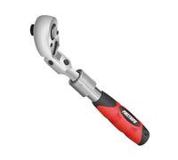 FIRSTINFO F3222NB | 1/4'' Cliquet réversible extensible | 72 dents | Tête flexible à cliquet | 170-220mm