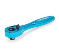 FIRSTINFO F32423B | 1/4" | Mini Clé à Cliquet | 72 dents | Clés à Cliquet Réversible | Embout et douille hexagonaux à double entraînement