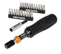 FIRSTINFO H5178Y1 | 1/4 pouce | 0.1-1.2 Nm, 1.33-10.18 in-lbs | Tournevis dynamométrique set | avec mandrin à serrage rapide | Avec Embout De Tournevis
