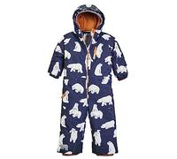 firstinstinct by killtec enfants Combinaison de ski/combinaison de neige avec capuche, imperméable FISW 33 MNS ONPC, dark blue, 86, 39910-000