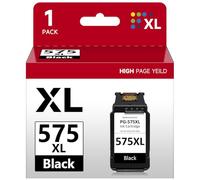 Firstoner PG-575XL Cartouches d'impression,PG-575X d'impression Noir Remplacement pour Original Canon 575 Cartouches Compatible avec Canon PIXMA TS4755i TS3550i TS3551i TS3750i TR4750i TR4751i