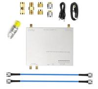 FIRSTXIU Analyseurs de réseau vectoriel 100 kHz - 6 GHz - Analyseurs d'antennes basés sur USB - 2 ports avec référence externe - Entrée et sortie - Test de composants électroniques