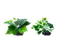 FIRSTXIU Aquariums Paysage Herbe Résine Aquariums Décorations Art Terrarium Habitat Ornements Photo Accessoires Plante Artificielle Aquarium Plante réaliste