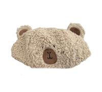 FIRSTXIU Bérets en coton mélangé avec de jolies oreilles d'ours pour enfants pour plus de confort et de longévité, accessoire de mode unisexe, beige, Taille unique