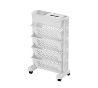 FIRSTXIU Bibliothèque robuste avec espaces personnalisables - Accessoire de maison pour les maisons et les bureaux organisés - Organisateurs de salon