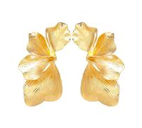 FIRSTXIU Boucles d'oreilles à tige en forme de fleur - Imperméables - Tendance - Texture en alliage - Convient pour diverses occasions