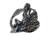 FIRSTXIU Bracelet réglable en alliage robuste avec revêtement émaillé Motif floral vintage, taille unique, Comme décrit