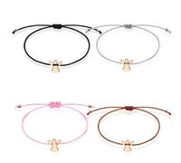 FIRSTXIU Bracelets, fait à la main/bracelet en forme de cœur ornement tendance avec pendentif en forme de cœur, bracelet unique avec breloque à la main