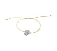 FIRSTXIU Bracelets tressés en ficelle d'amour fabriqués artisanalement, design cœur, confortable, unisexe, bijoux pour couple pour un usage quotidien, chaîne de poignet artistique, taille unique