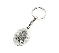 FIRSTXIU Christian VirginMary Porte-clés arrière plat en alliage Pendentif Divers VirginMary