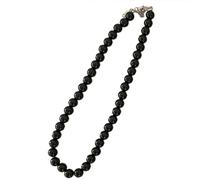 FIRSTXIU Collier, collier pouvant être empilé ou utilisé seul - Long collier de perles pour femme - Style bohème - Chaîne de pull, Bead size 10-8-6mm, Plastique