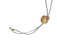 FIRSTXIU Collier, collier réglable avec pendentif camélias symbolisant l'élégance et la noblesse avec des motifs à tirer à travers pour un style polyvalent, Circumference 71-80cm, Métal
