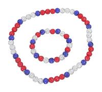 FIRSTXIU Collier élégant et ensemble tendance en céramique avec chaîne de poignet pour athlète de compétition, taille unique, Comme décrit, Comme décrit.