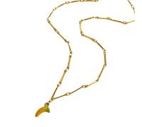 FIRSTXIU Collier réglable en acier inoxydable sur le thème des fruits ludiques - Bijoux légers pour femmes, amies, sœurs, taille unique, Comme décrit, Comme décrit.