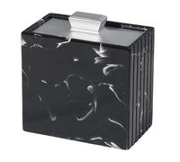 FIRSTXIU Distributeur de cure-dents et support de cotons-tiges pour salle à manger commerciale, solution anti-poussière, support de table en résine pour économiser de l'espace