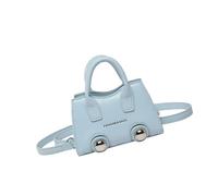 FIRSTXIU Élégant petit sac à bandoulière orné de rivets pour femme Printemps Tendance Carré Sac à main pour diverses occasions, bleu, Taille unique