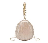 FIRSTXIU Élégant sac à main de soirée, sac à main à bandoulière, sac à bandoulière pour mariage, fête et cocktail banquet, abricot, Taille unique