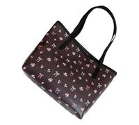 FIRSTXIU Élégant sac à main en cuir PU avec nœud et aisselles - Tendance - Esthétique - Avec intérieur spacieux - Pour femme, Nœud, Taille unique