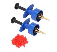FIRSTXIU Ensemble d'outils pour pellets - Bandes en caoutchouc - Appâts - Avec bandes d'appâts - Bornes de pêche - Accessoires de pêche