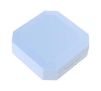 FIRSTXIU Étui à outils portable pour enlever les lentilles - Facile à transporter - Ventouse - Applique les contacts en toute sécurité avec les yeux, bleu