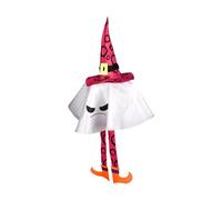 FIRSTXIU Figurine fantomatique lumineuse essentielle pour Halloween, décorations volantes pour vacances en plein air