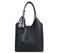 FIRSTXIU Grand sac à main à la mode pour femme - En cuir synthétique souple - Pour le travail et les voyages, Noir , One Size