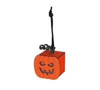 FIRSTXIU Lanternes citrouille d'Halloween Portable Horreur Décoration Bougie Accessoires LED PonysLight Festival Park Intérieur Jardin Décor