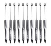 FIRSTXIU Lot de 10 stylos à bille à perles pour garçon, fille, étudiant, remise de diplôme, fournitures scolaires