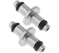 FIRSTXIU Lot de 2 bobines de plongée de type lourd, fixation rotative, émerillons professionnels pour émerillons d'équipement