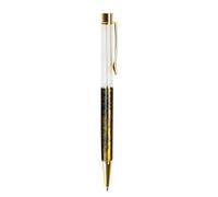 FIRSTXIU Lot de 6 stylos à bille fantaisie avec clip en métal pour bureau - Action torsadée - Pointe de 1 mm - Écriture fluide - Pour femme et fille