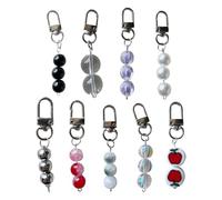 FIRSTXIU Lot de 9 porte-clés tendance pour sac à dos, portefeuille, accessoire pour décoration personnalisée, porte-clés pour femme