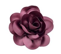 FIRSTXIU Magnifique broche française délicate en satin avec motif unique pour une personne avant-gardiste, As shown