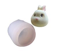 FIRSTXIU Moule à gâteau 3D en silicone pour Pâques, chocolat, bonbons, savon, bougie