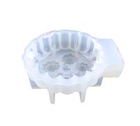FIRSTXIU Moule en silicone 3D pour bougie, savon, plâtre, chocolat, gâteau, plâtre, argile
