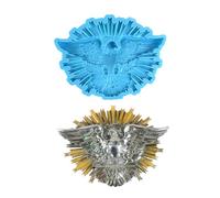 FIRSTXIU Moule en silicone 3D pour formes artisanales à suspendre au mur Ornement 3D Outil Moule pour amoureux
