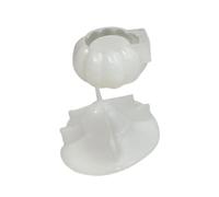 FIRSTXIU Moule en silicone avec couvercle en forme de citrouille d'Halloween pour boîte de rangement de bijoux