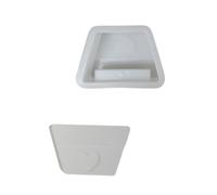 FIRSTXIU Moule en silicone en forme de fleur ou de base pour l'artisanat printanier et la décoration de la maison, fabrication de bougies, résines, ciment et gypse