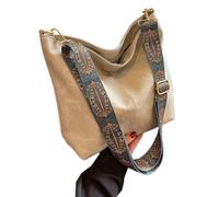 FIRSTXIU Nouveau sac seau tendance sac à bandoulière polyvalent sac à bandoulière sac vintage pour femme fille grande capacité sacs tendance, blanc, Reference size chart