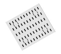 FIRSTXIU Organisateurs de rangement muraux modulaires pour les zones humides salle de bain, cuisine, salle de jeux, solution de rangement