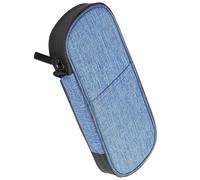 FIRSTXIU Organisateurs de voyage fonctionnels avec contrôle de la température, pochettes de rangement avec fermetures éclair, matériaux robustes et portables pour diabétiques, bleu, Taille unique