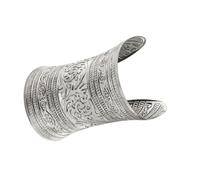 FIRSTXIU Ornement de main de style rétro avec sculptures complexes portable pour les femmes à la mode à la recherche d'accessoires de bijoux uniques bracelet élégant pour femme, taille unique, Comme