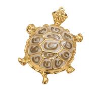 FIRSTXIU Pendentif tortue de mer pour collier artisanat en acier inoxydable pendentif tortue animal breloque accessoire bijoux en acier inoxydable bijoux animaux marins, taille unique, Comme décrit