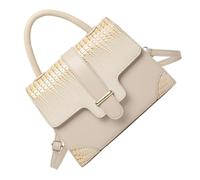 FIRSTXIU Petit sac à bandoulière élégant pour femme, sac à bandoulière tendance en cuir PU, sac à main pour un usage quotidien, kaki, Taille unique