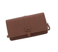 FIRSTXIU Petit sac carré en cuir synthétique pour femme, sac à bandoulière simple, messagers tendance, pour les trajets quotidiens pour femmes, petite bandoulière carrée en cuir PU, marron, One Size