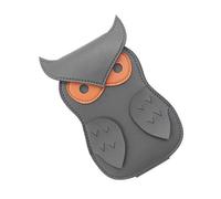 FIRSTXIU Pochettes pour médiators de guitare, sac de médiators de guitare, sac de médiators de guitare, étui en cuir, organiseurs de médiators de guitare, gris
