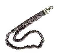 FIRSTXIU Porte-clés élastique tour de cou pour téléphone, porte-badge, collier, porte-cartes, accessoires clés, Couleur café., Rope length 47cm