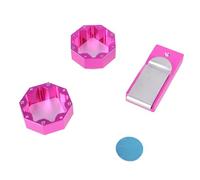 FIRSTXIU Porte-craie de billard en aluminium pour queues de billard